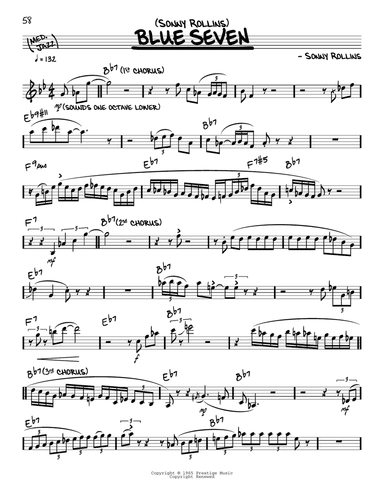 Blue Seven (solo only)