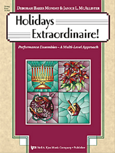 Holidays Extraordinaire! - String Bass