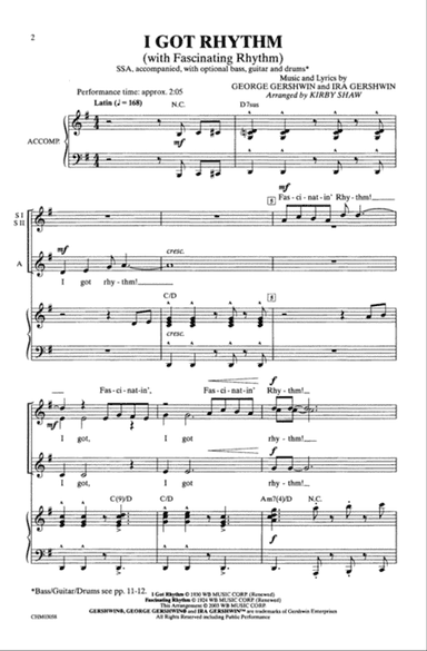 I Got Rhythm