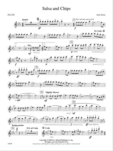 Salsa and Chips: Flute