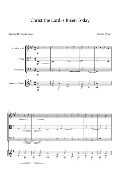 Christ the Lord is Risen Today