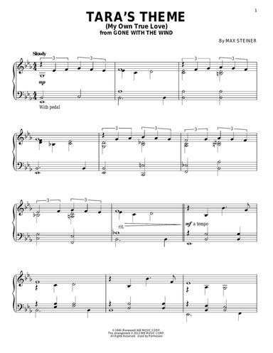 Tara's Theme (My Own True Love)