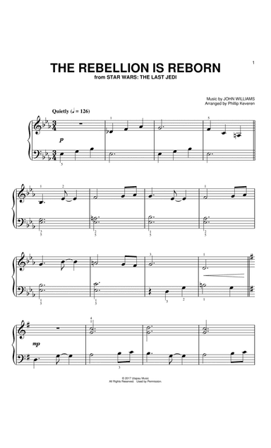 The Rebellion Is Reborn (arr. Phillip Keveren)