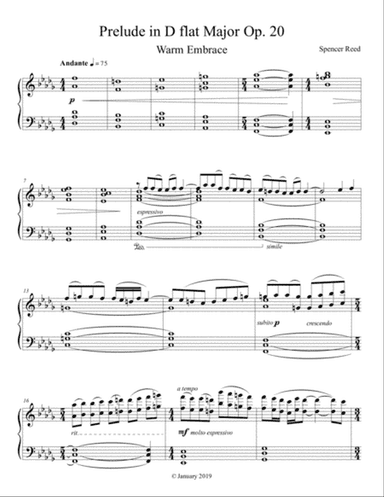Prelude in D flat Major (Warm Embrace)