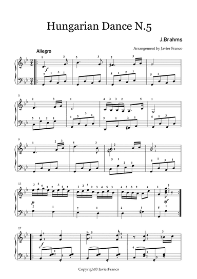 Hungarian Dance N°5