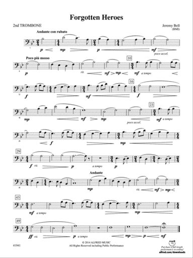 Forgotten Heroes: 2nd Trombone