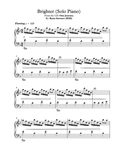 Brighter (Solo Piano)