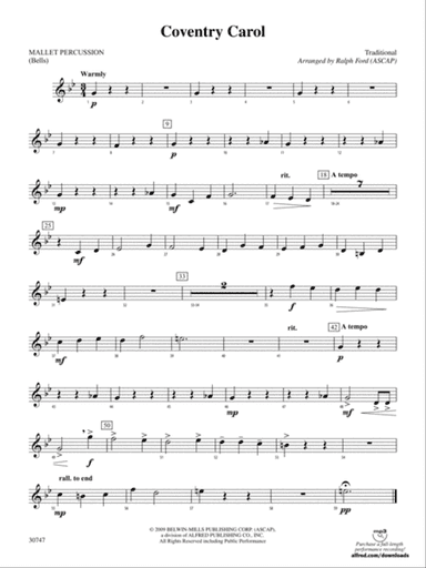 Coventry Carol: Mallets