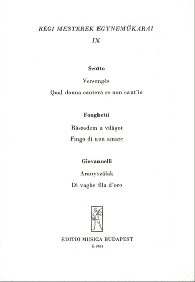 Régi mesterek egynemükarai V9