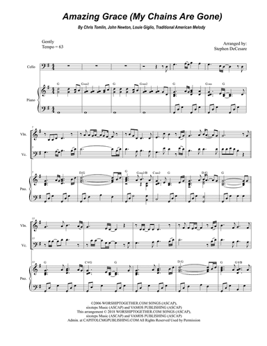 Amazing Grace (my Chains Are Gone)