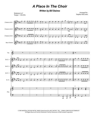 A Place In The Choir