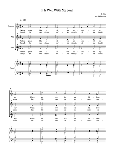 It Is Well With My Soul - SAT