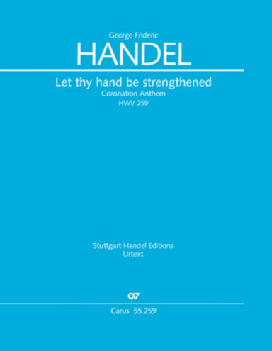 Let thy hand be strengthened. Coronation Anthem II