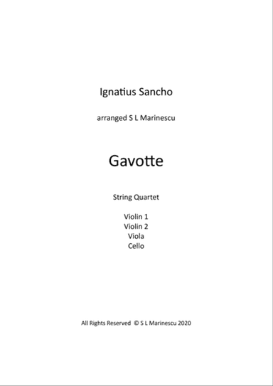 Gavotte - Ignatius Sancho