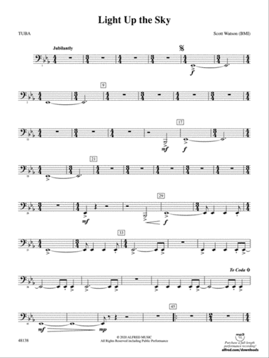 Light Up the Sky: Tuba