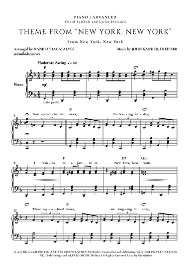 Theme From "new York, New York"