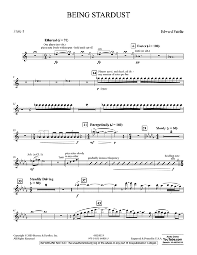 Being Stardust - Flute 1