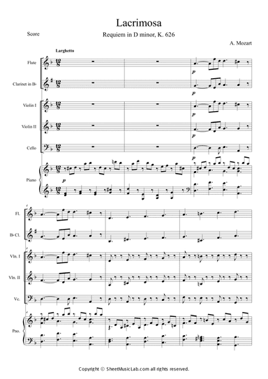 Mozart: Requiem K.626 6.Lacrimosa