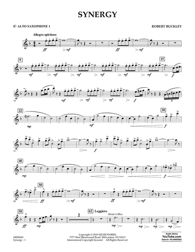 Synergy - Eb Alto Saxophone 1