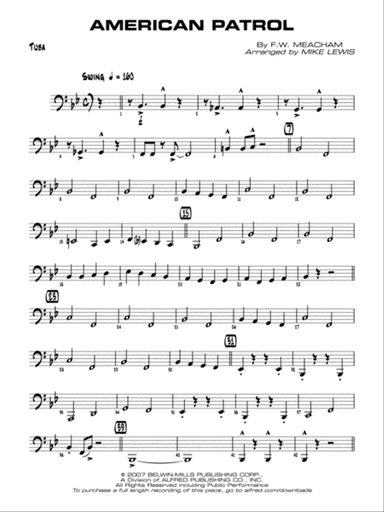 American Patrol: Tuba