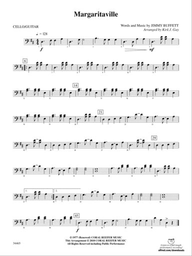 Margaritaville: Cello