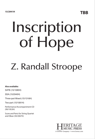 Inscription of Hope