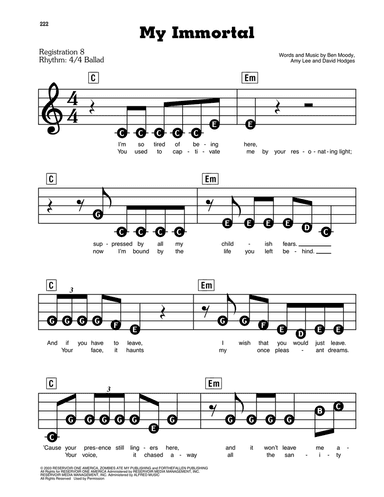 My Immortal