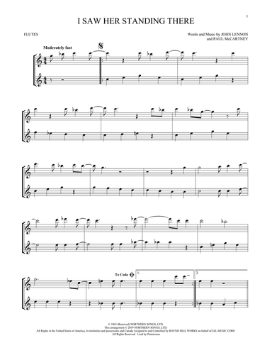 I Saw Her Standing There (arr. Mark Phillips)