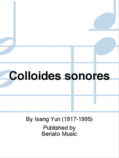 Colloides sonores