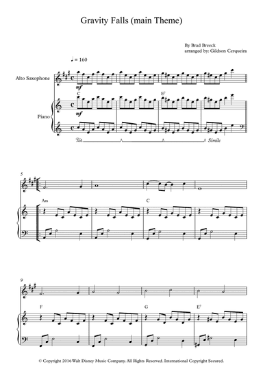 Gravity Falls (main Theme)