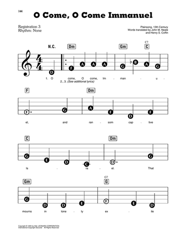 O Come, O Come Immanuel