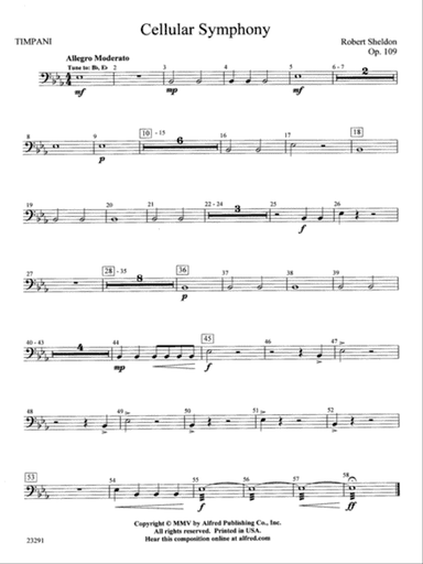 Cellular Symphony: Timpani