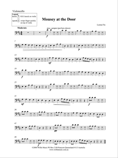 Mousey at the Door: Cello