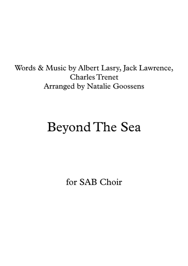Beyond The Sea