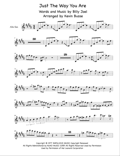 Just The Way You Are