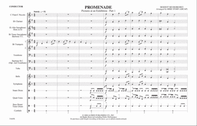 Promenade: Score