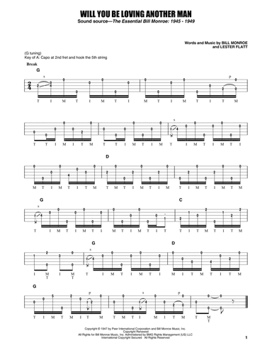 Will You Be Loving Another Man