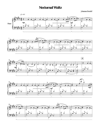 Nocturnal Waltz