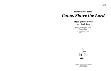 Come, Share the Lord