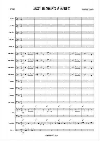 Just blown' a blues - Jazz Ensemble