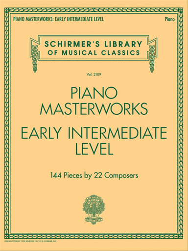 Piano Masterworks - Early Intermediate Level