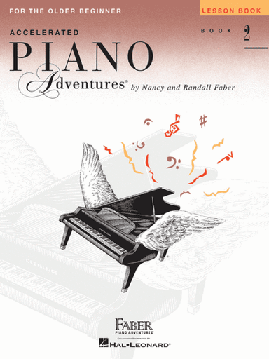Accelerated Piano Adventures for the Older Beginner, Lesson Book 2