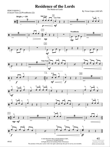 Residence of the Lords: 2nd Percussion