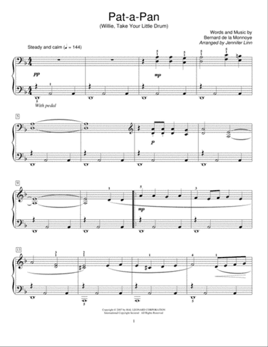 Pat-A-Pan (Willie, Take Your Little Drum)