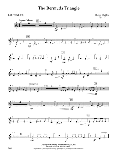 The Bermuda Triangle: Baritone T.C.