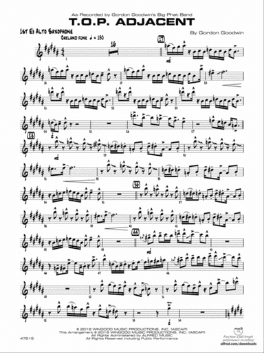 T.O.P. Adjacent: E-flat Alto Saxophone