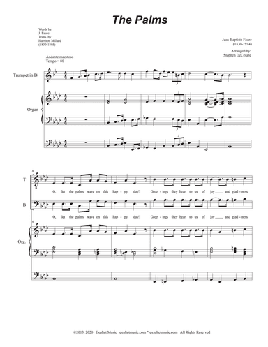 The Palms (Vocal Quartet - (SATB)