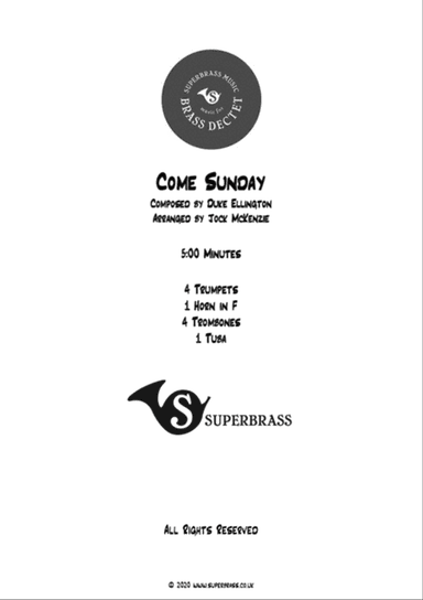 Come Sunday