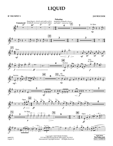 Liquid - Bb Trumpet 1