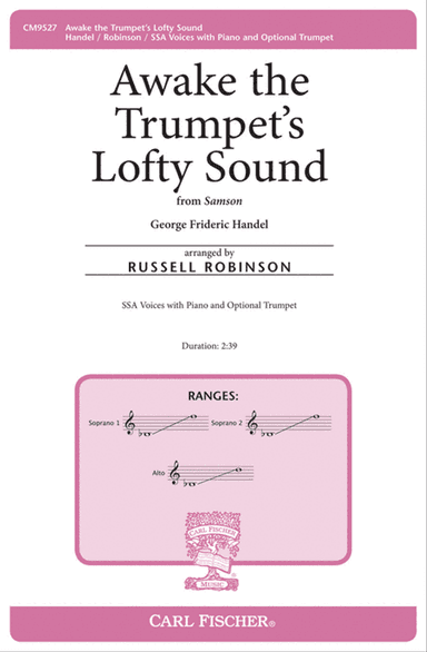 Awake the Trumpet's Lofty Sound